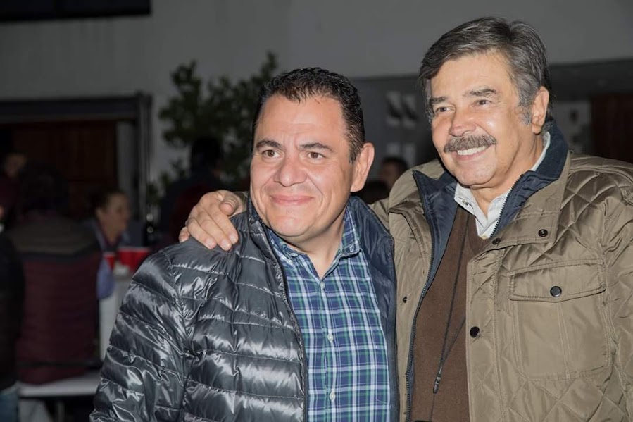 Con Don Jorge Ortiz de Pinedo, un tipazo!